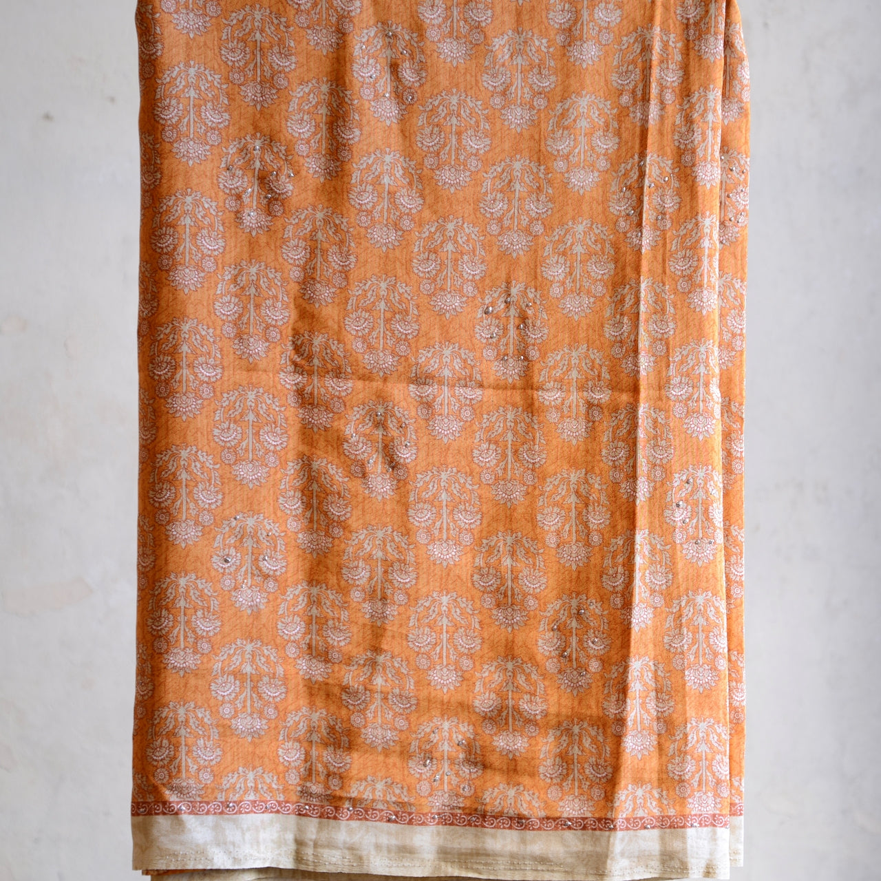 Vintage Pure Silk Saree Fabric