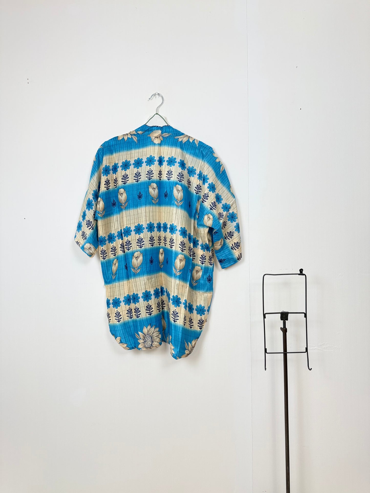 Vintage Saree Silk Trousers & Shirt Co-ordinated Set