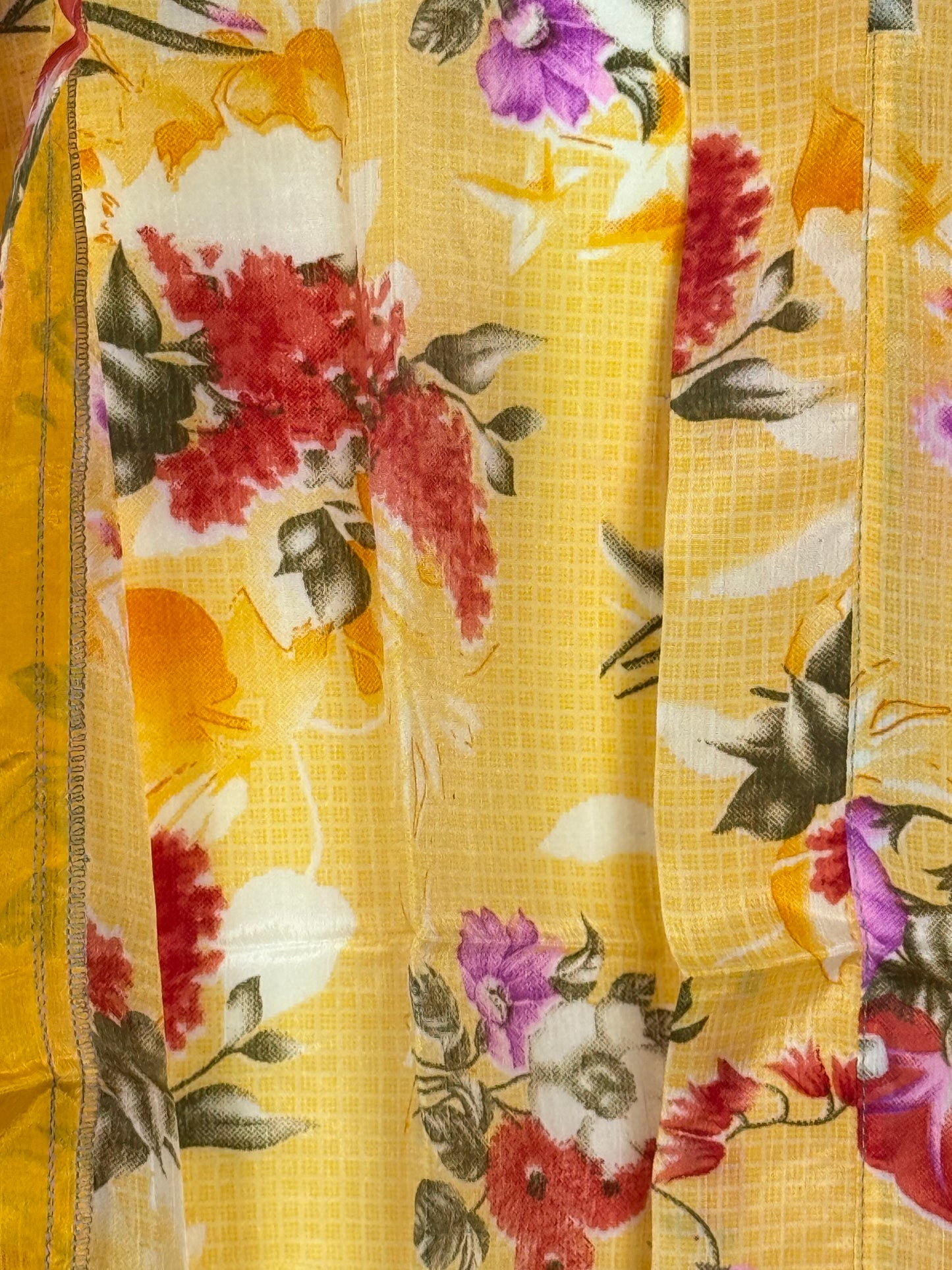 Vintage Saree Silk Shrug Blouse