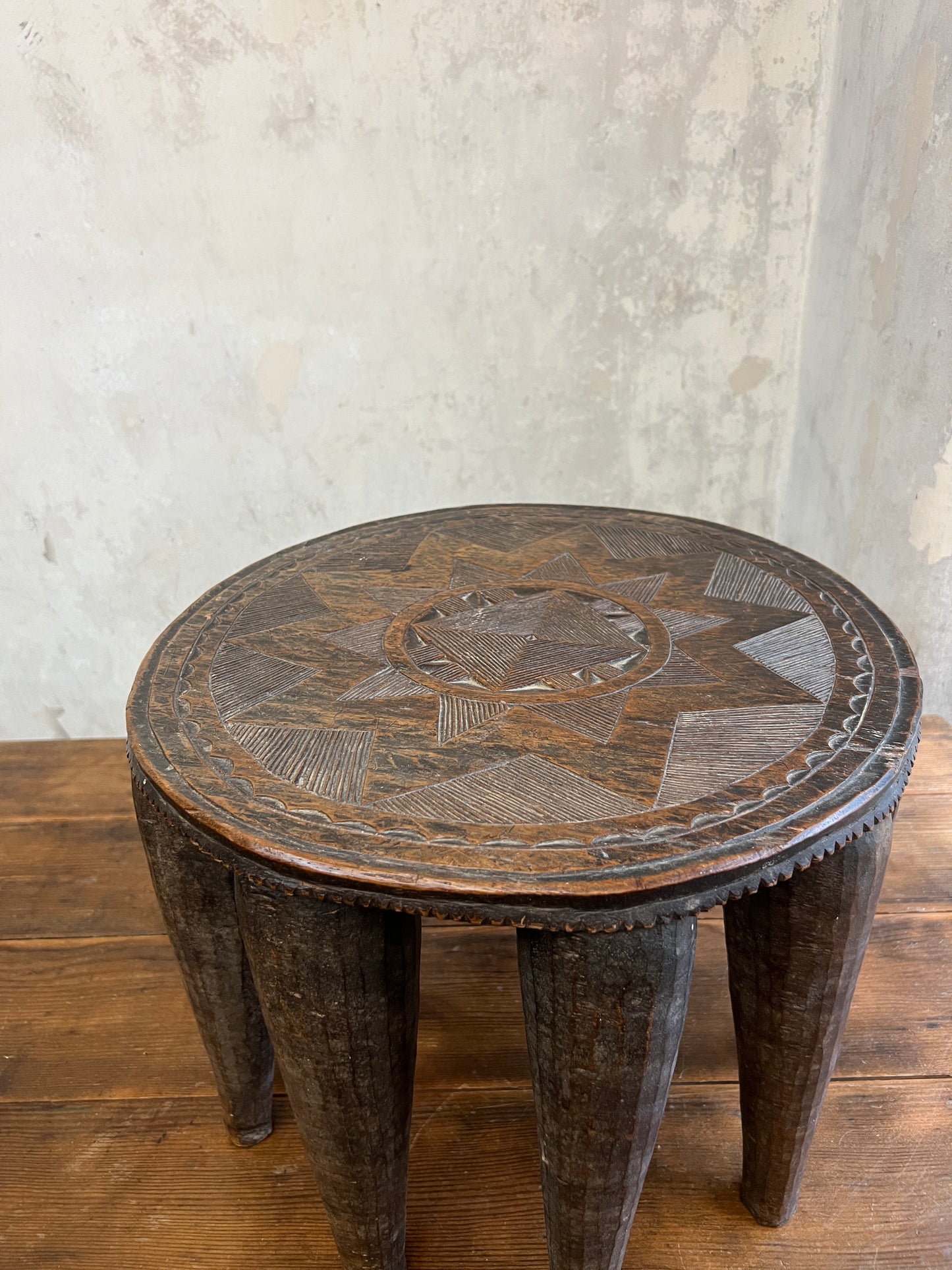 A Nigerian Nupe or Elephant Stool /Table, c1900