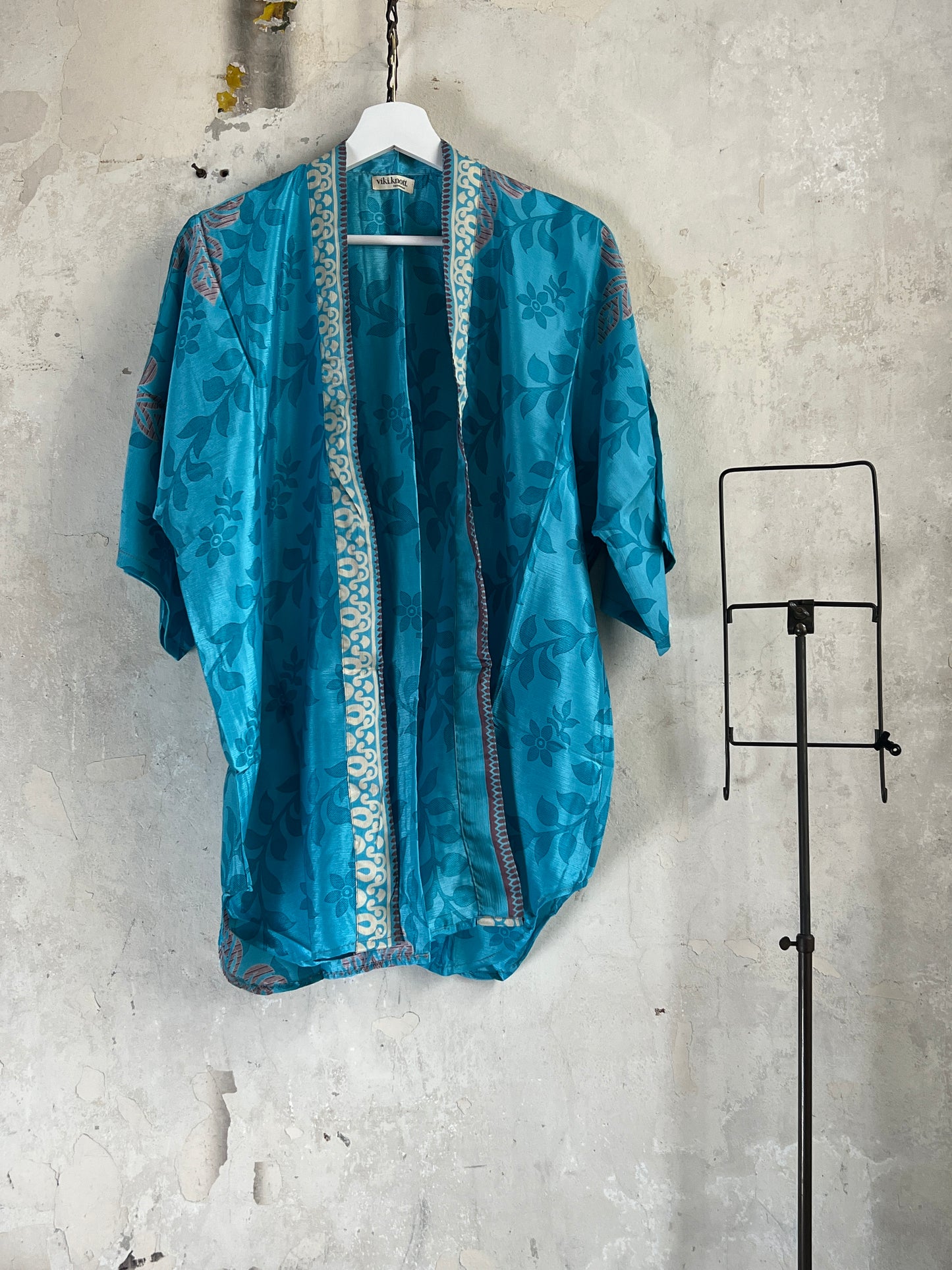 Vintage Saree Silk Trousers & Shirt Co-ordinated Set