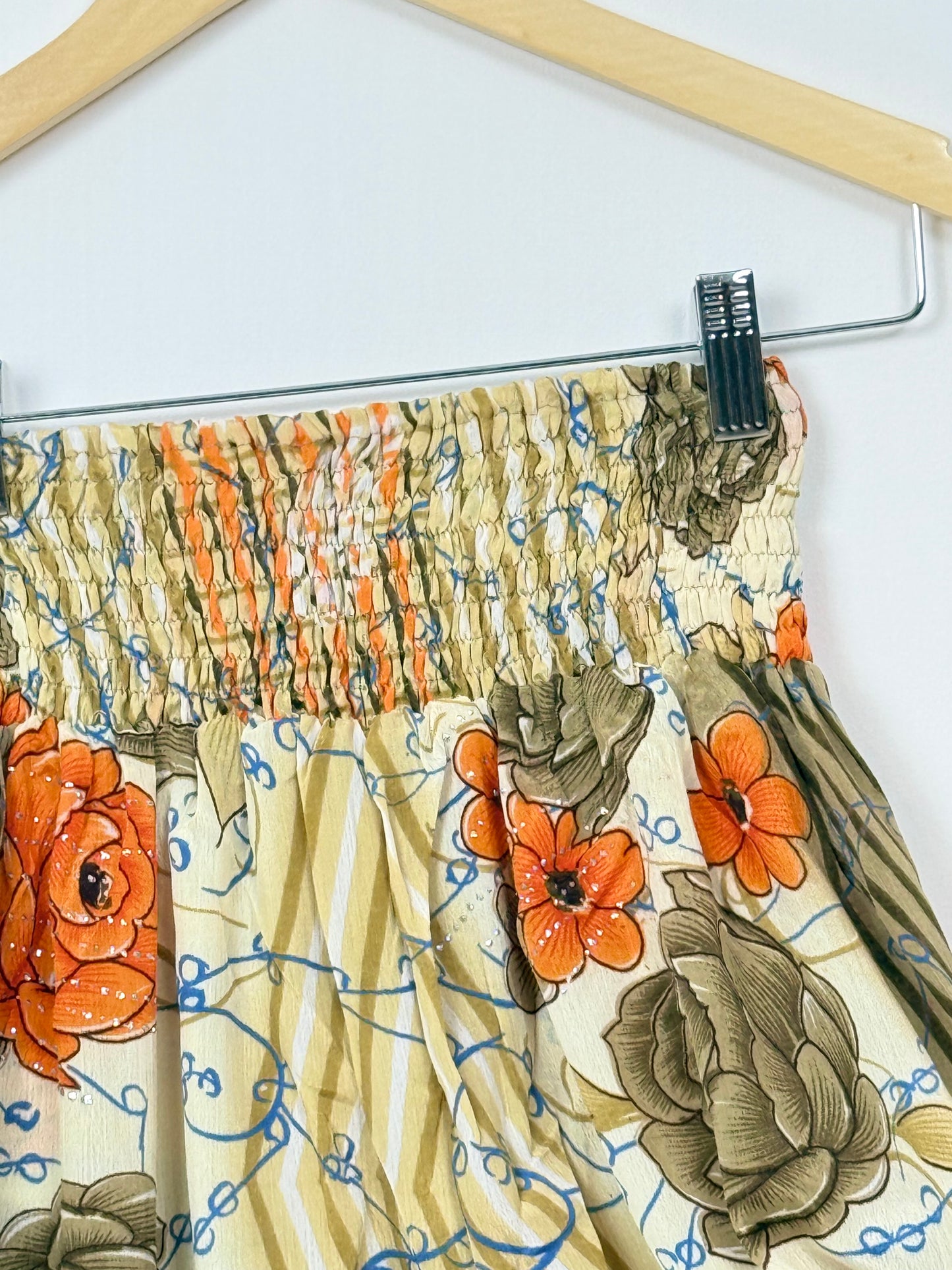 Vintage Saree Silk Trousers & Shirt Co-ordinated Set