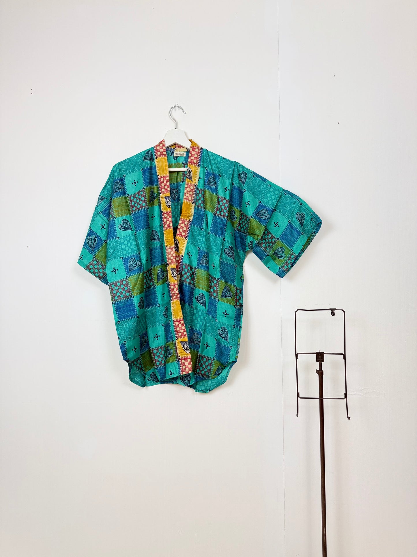 Vintage Saree Silk Trousers & Shirt Co-ordinated Set