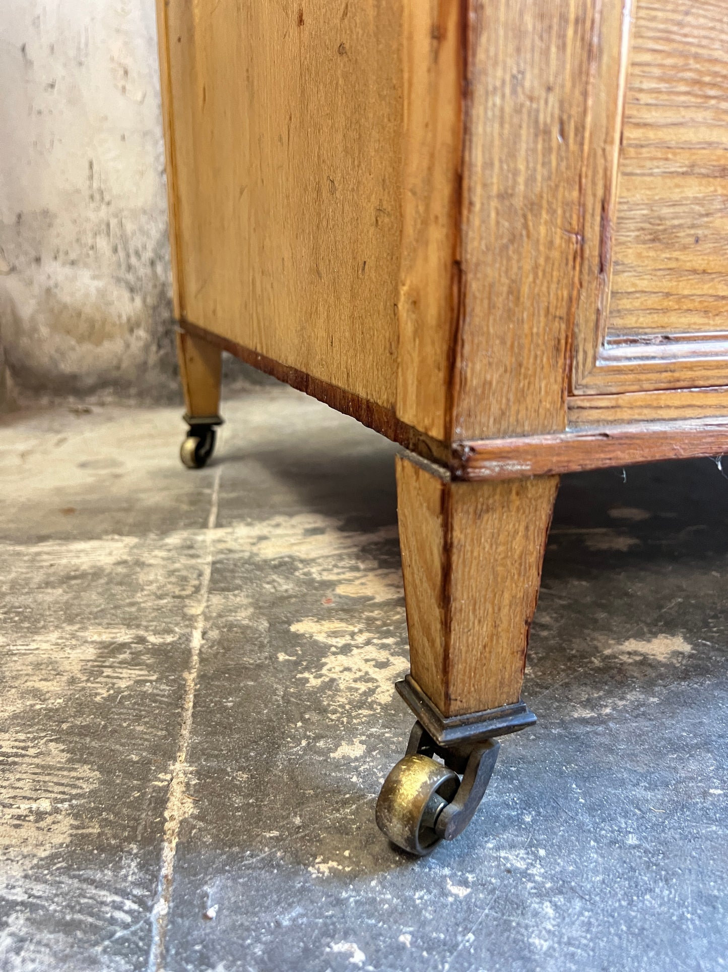 19thC Ash Chest of Drawers