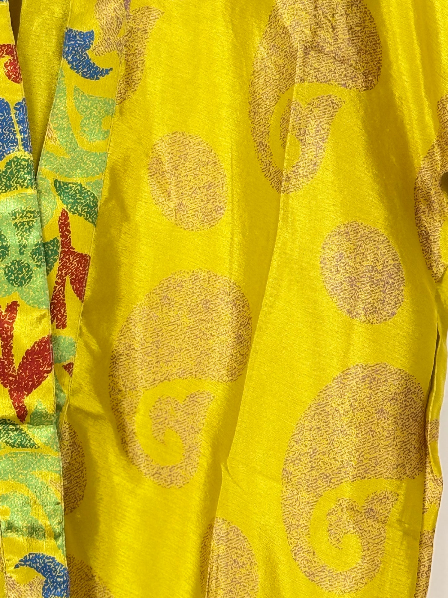 Vintage Saree Silk Trousers & Shirt Co-ordinated Set