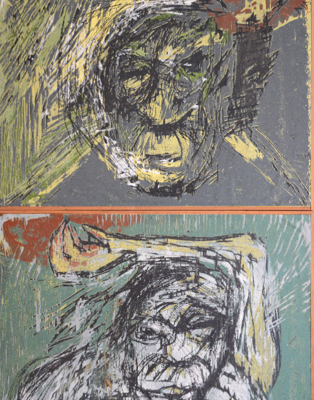 Abstract Studies of Emotional Distortion / H.M. (Michiel Maria Felix Hanot), (c. 1980s-1990s)