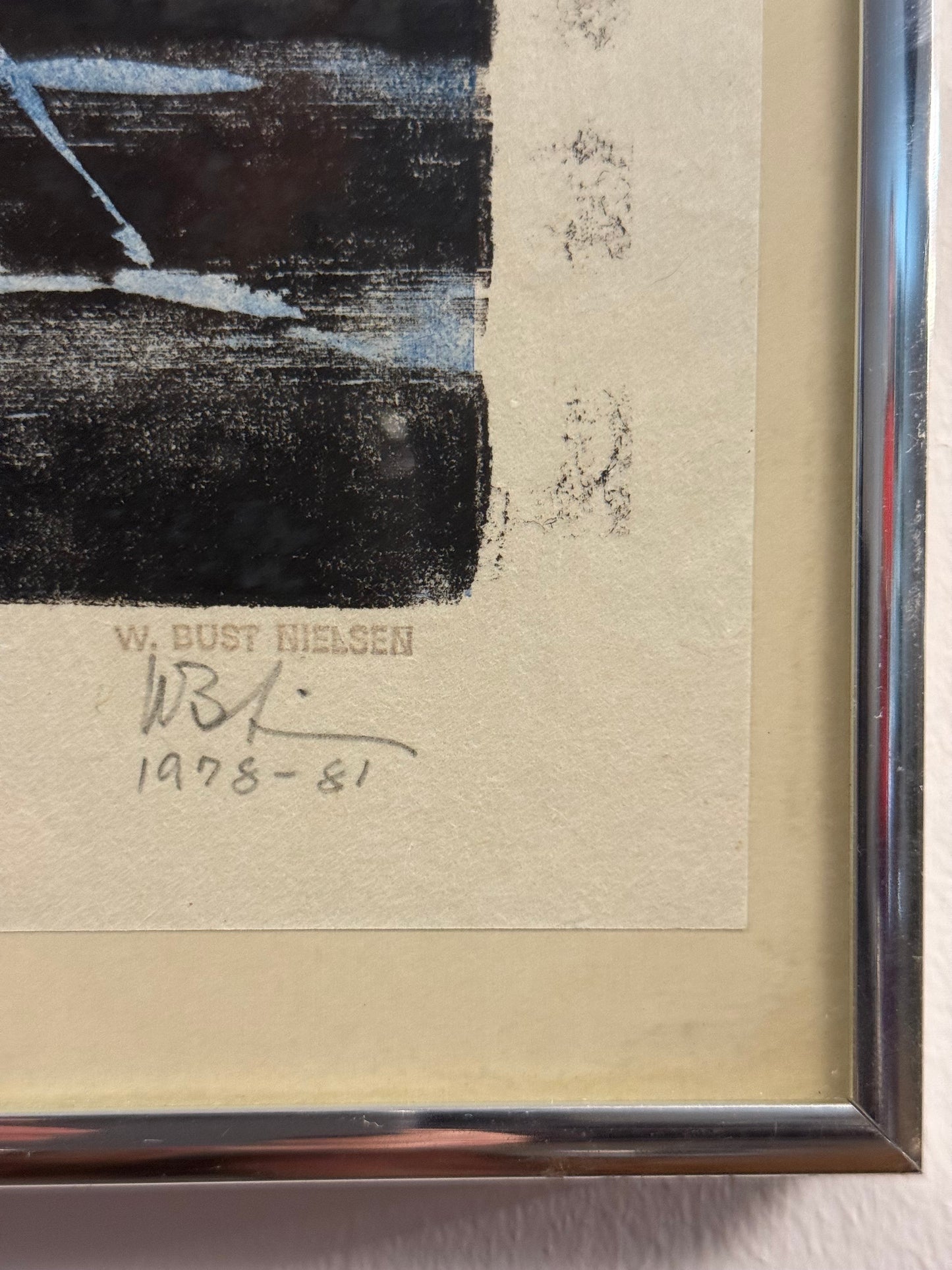 Das Lied Von Der Erde - Woodcut Block Print - W. Bust Nielson 1978-81