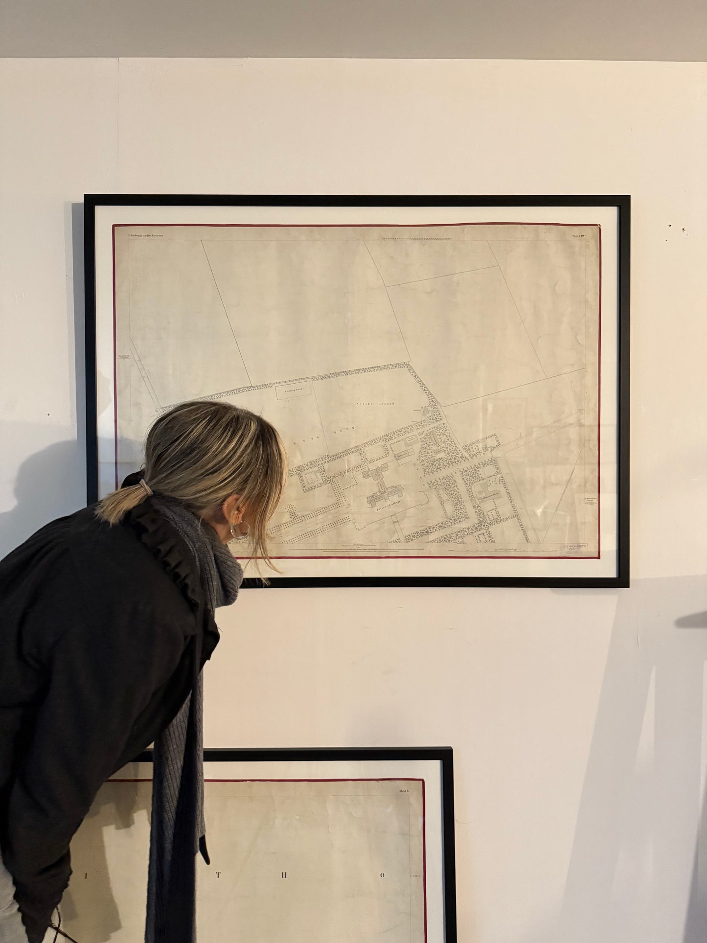 An Edinburgh Map c1876 ~ Salt Springs of Wardie, Lower Granton Road, Eastern Breakwater.