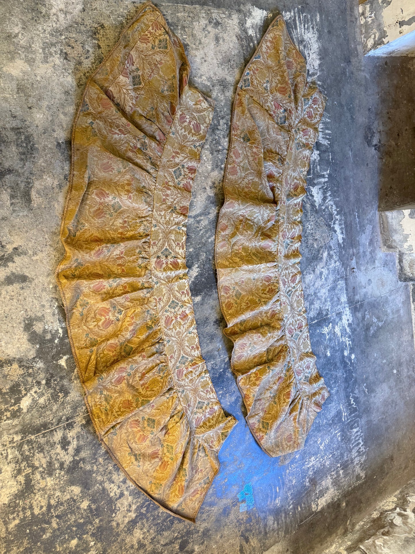 Penicuik House, Scotland ~ Pair of Arts & Crafts Valances