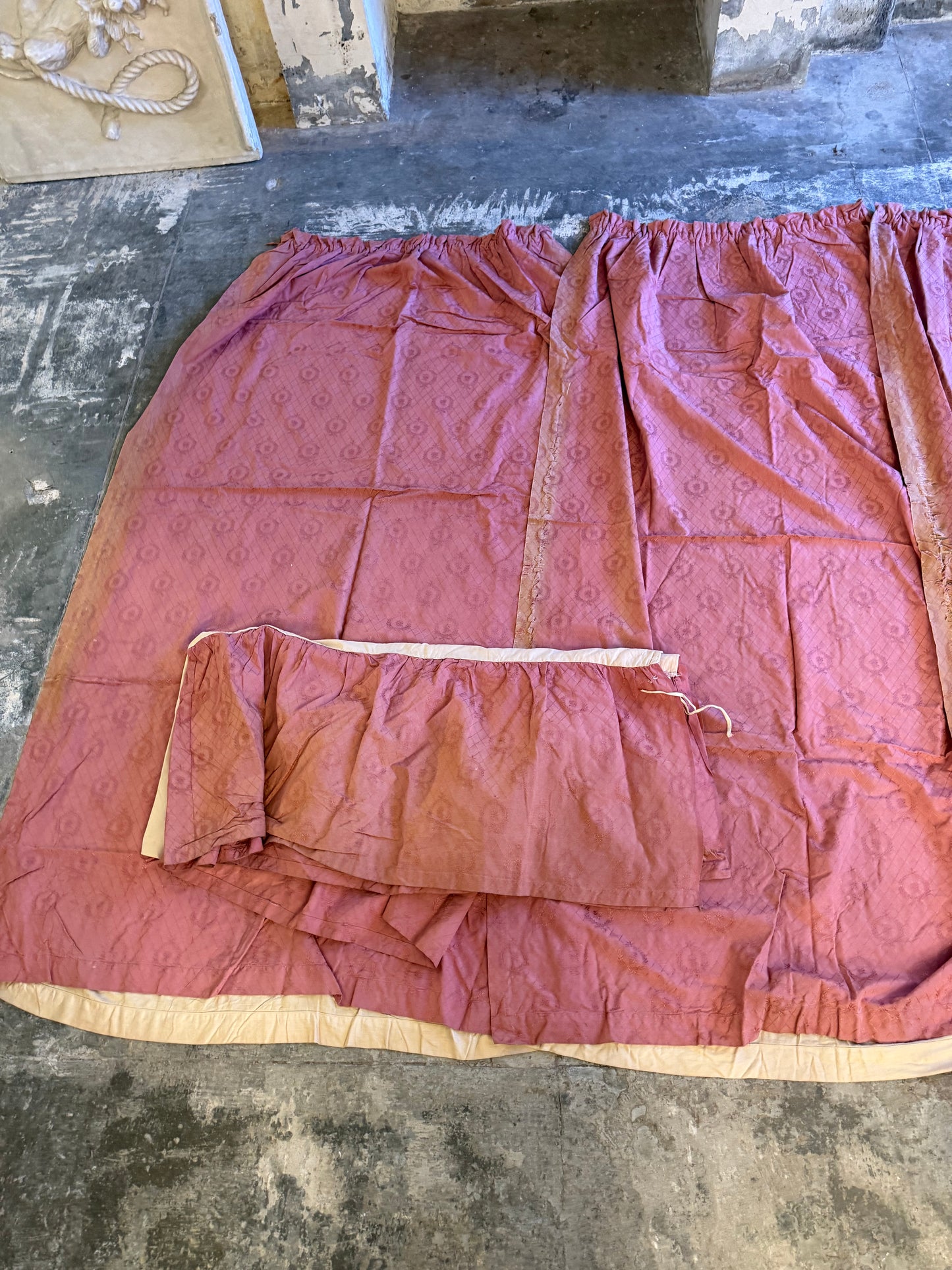 Penicuik House, Scotland ~ Two Pairs Curtains