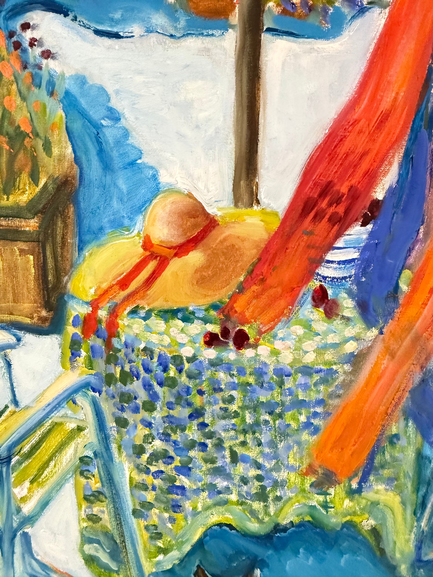 Gus in the Garden with Kite - ISOBEL COLVILLE Scottish | 1935 - 2025