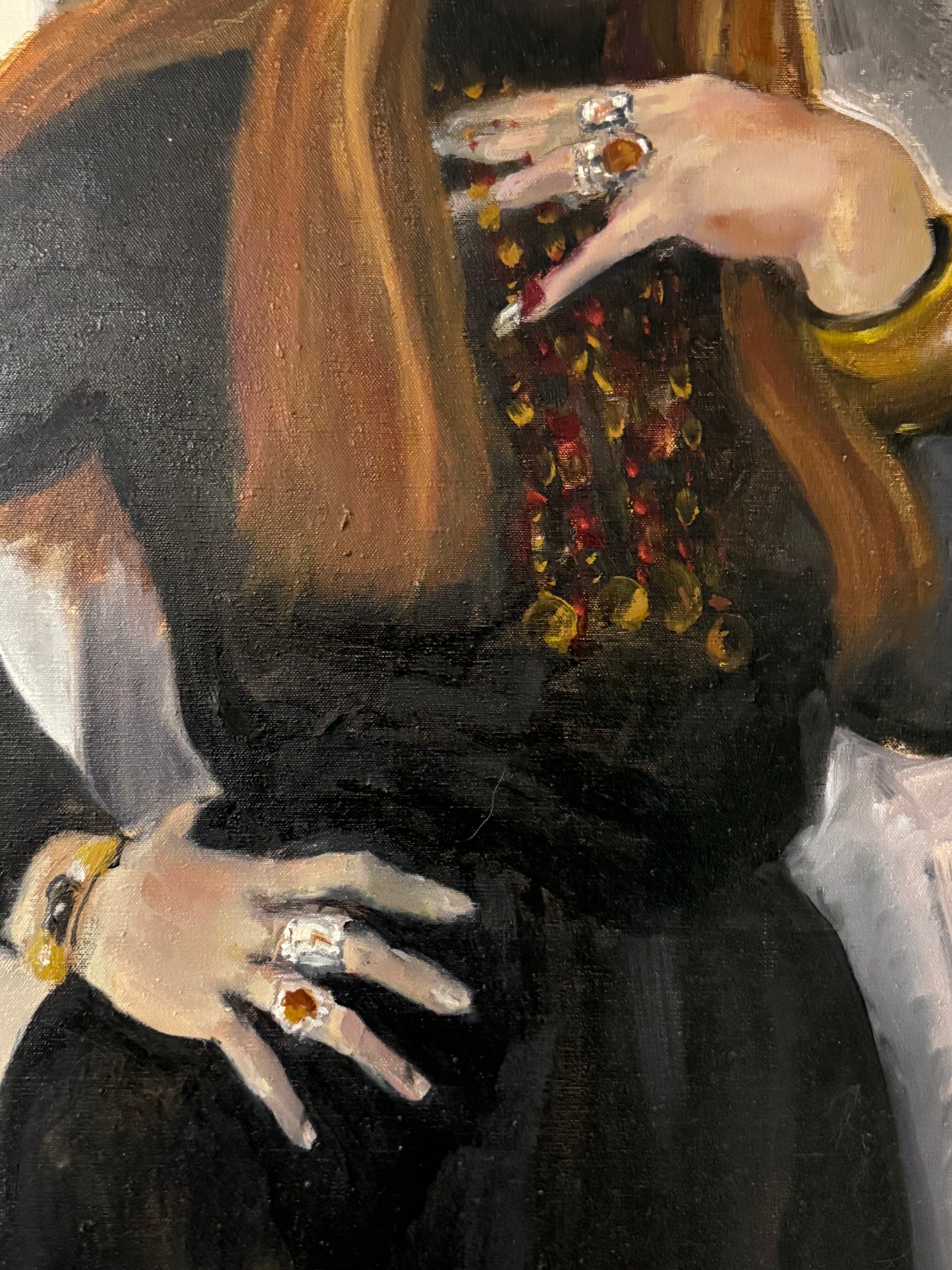 Self Portrait in Black - ISOBEL COLVILLE Scottish | 1935 - 2025