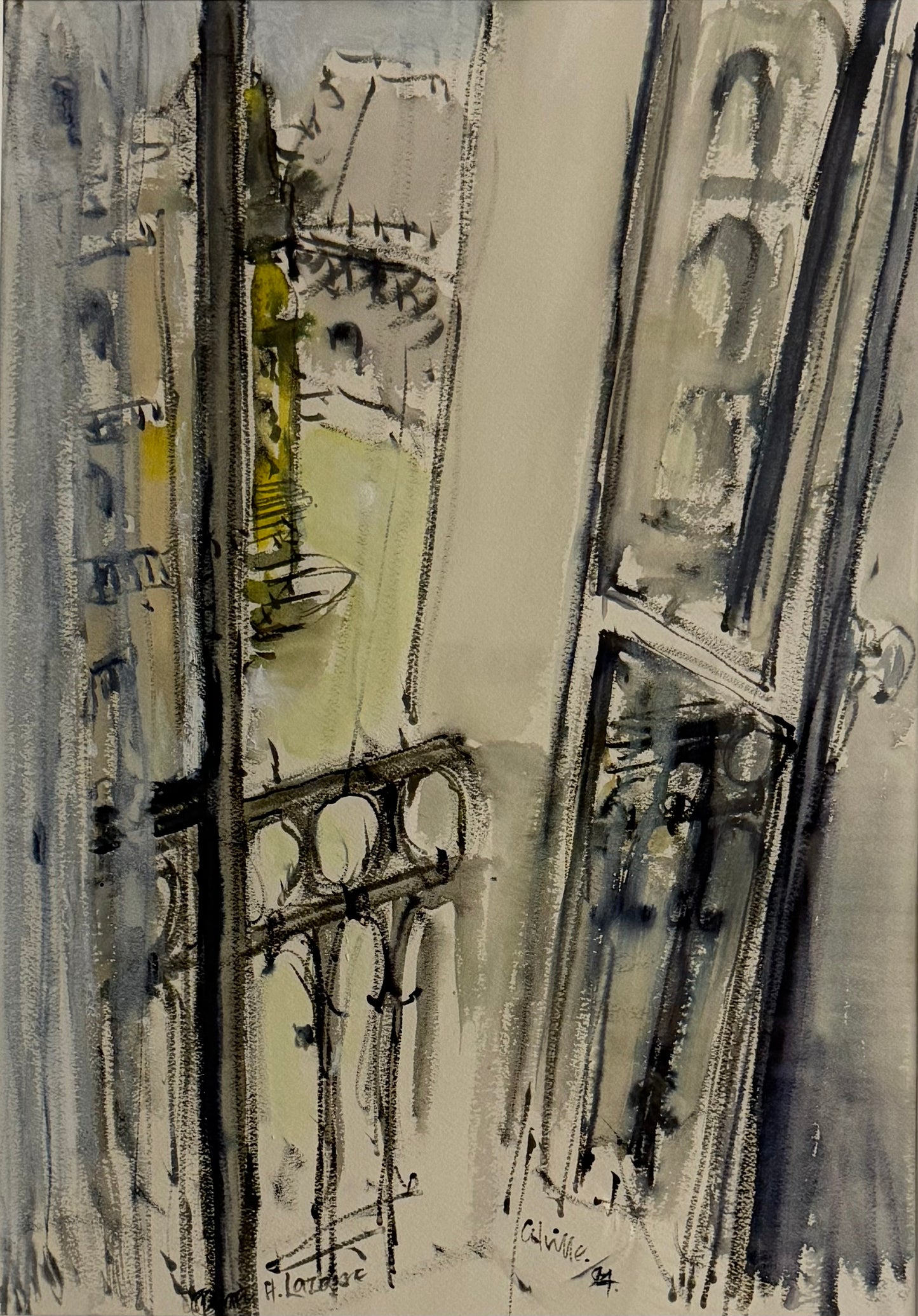 French Window Gare St Lazard - ISOBEL COLVILLE Scottish | 1935 - 2025