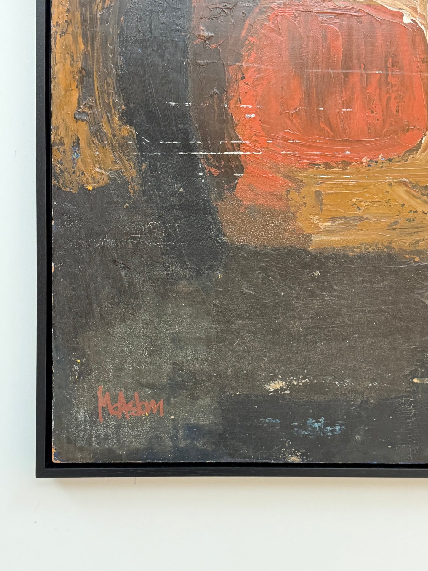 Untitled Abstract - EWEN McASLAN Scottish | 1936 – 2008