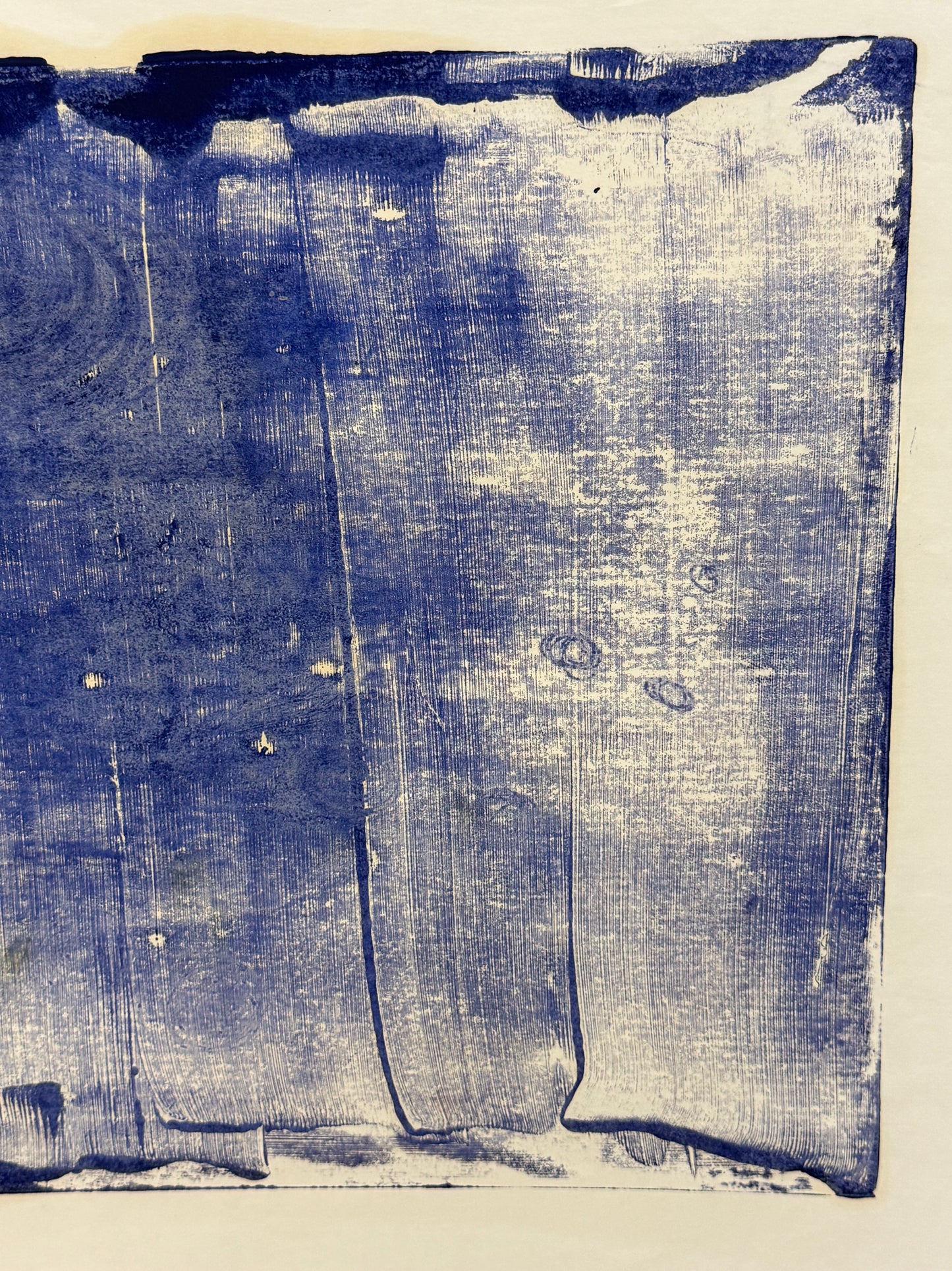 Monoprint Square - ISOBEL COLVILLE Scottish | 1935 - 2025