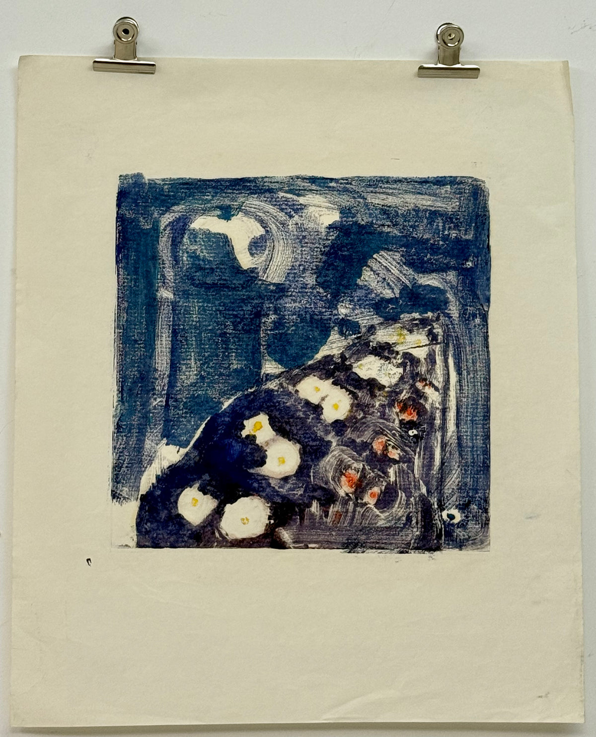 Monoprint Flowers II - ISOBEL COLVILLE Scottish | 1935 - 2025