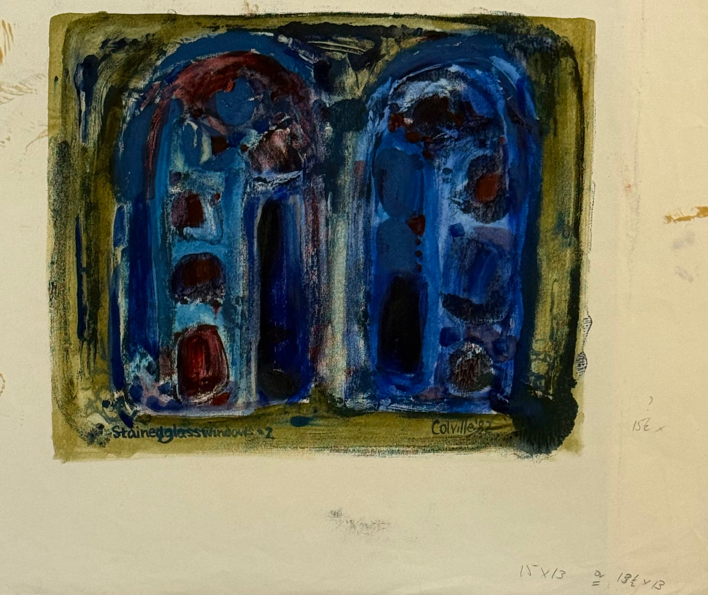 Stained Glass Windows 2 - ISOBEL COLVILLE Scottish | 1935 - 2025