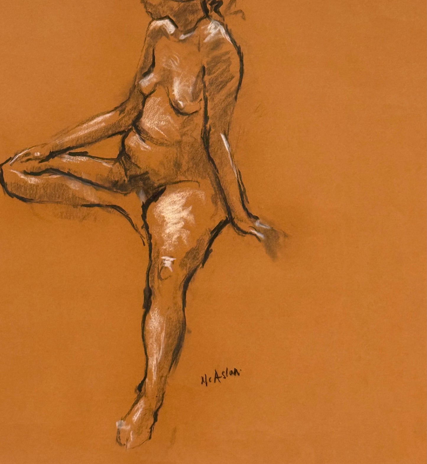 Nude Study I - EWEN McASLAN Scottish | 1936 – 2008