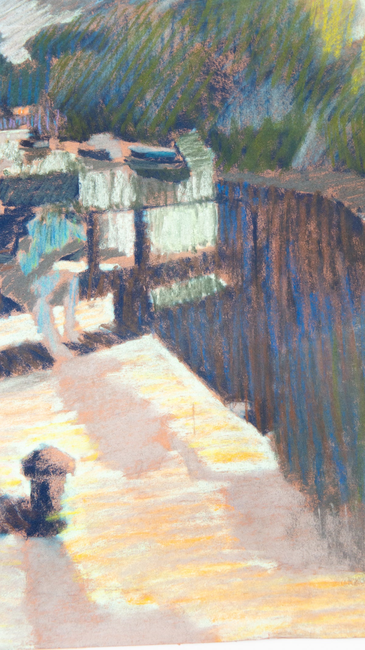 Barge with Little Dog