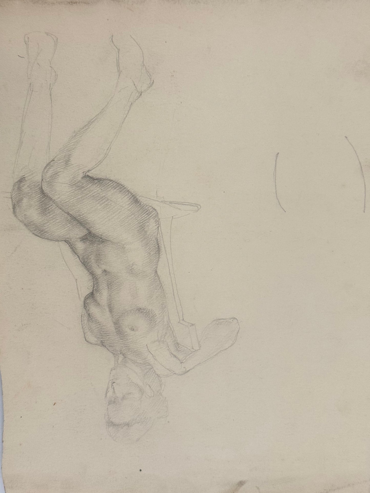 Female Life Drawing from the portfolio of Joyce Platt.