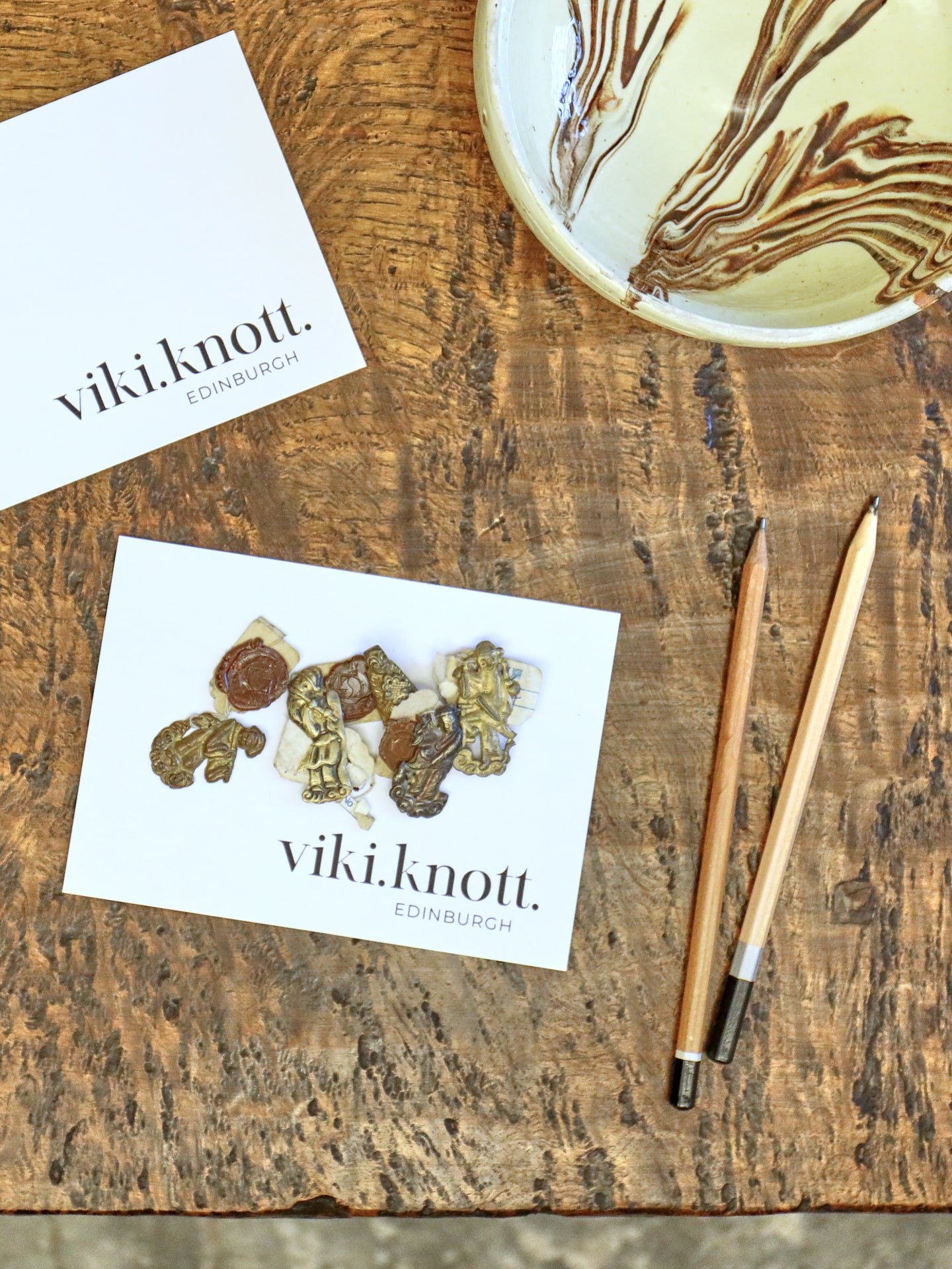 A Collection of Five Small Chinese Figurines - Hat Ornaments