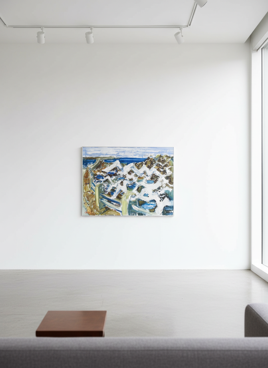 Gulls in the Wind - Isabella (Isobel) Colville (Scottish 1935 | 2025)