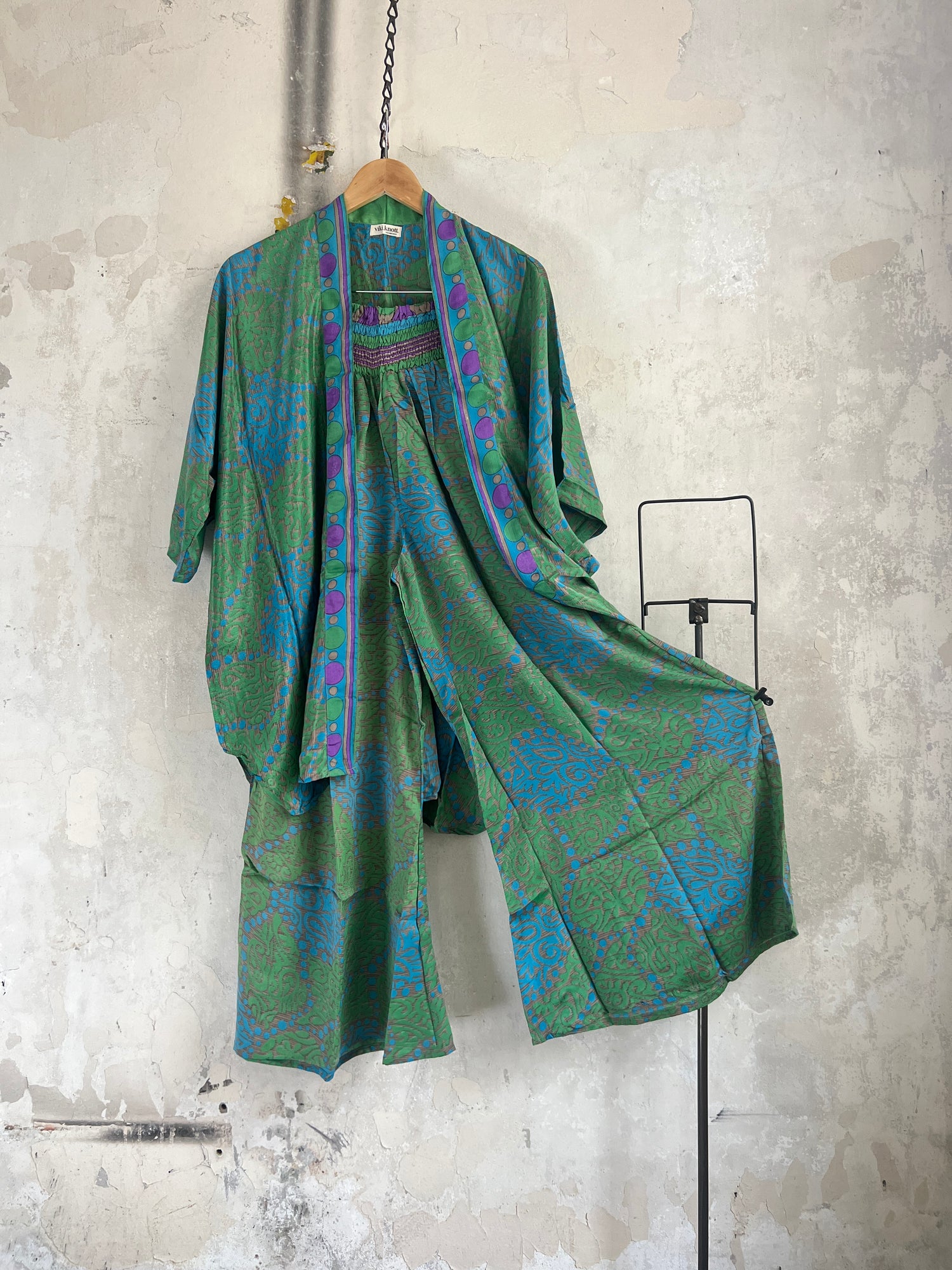 Vintage Saree Silk Co-Ord Trousers & Shirts