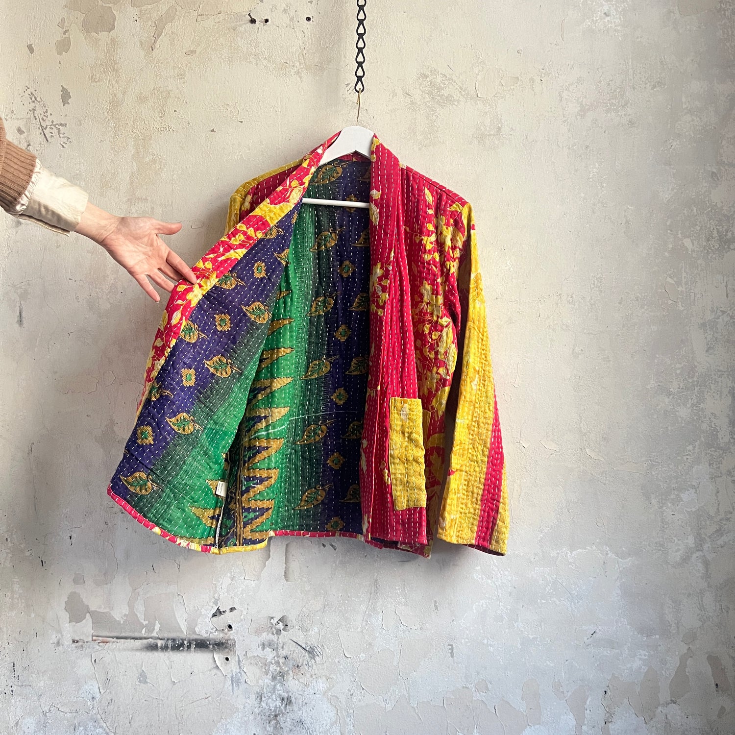 Vintage Cotton Kantha Jackets