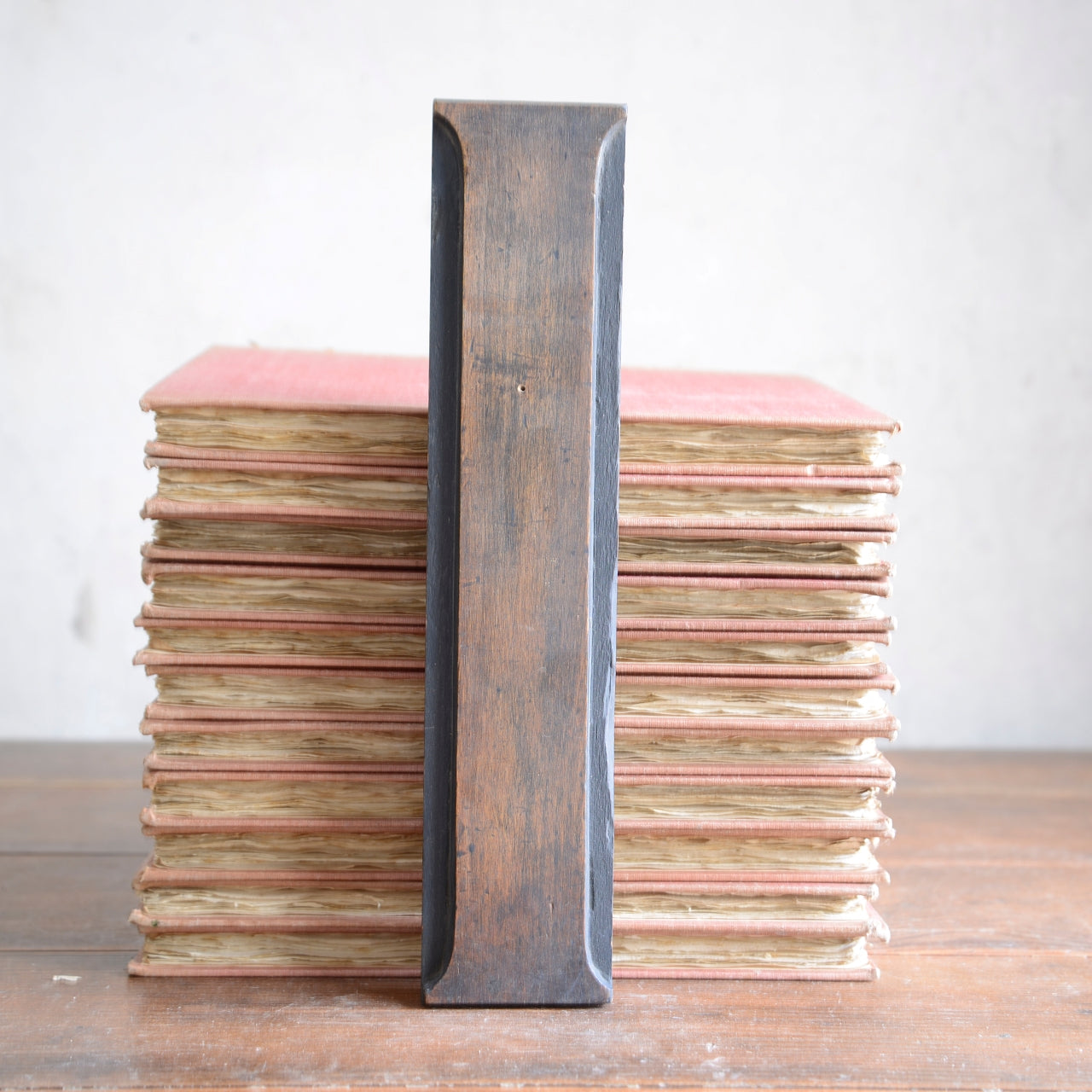 Rare English 1920’s Wooden Letterpress Type - 30cm