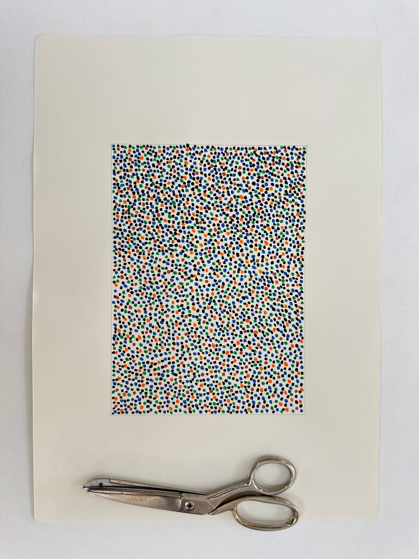 Pointillist Ink on Paper Original Artwork No.16- ARTHUR ALLAN WILSON, Scottish | 1944-2024