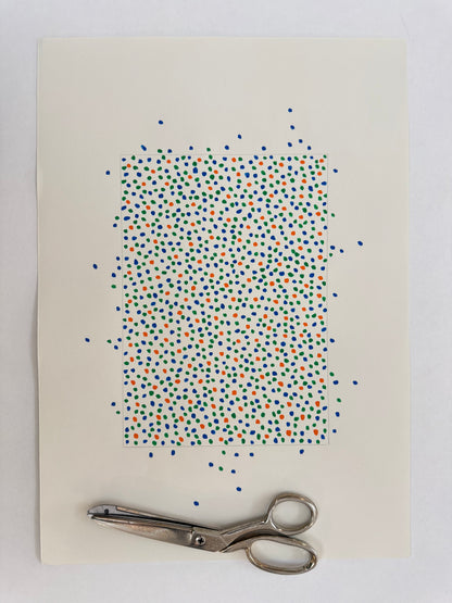 Pointillist Ink on Paper Original Artwork No.17 - ARTHUR ALLAN WILSON, Scottish | 1944-2024