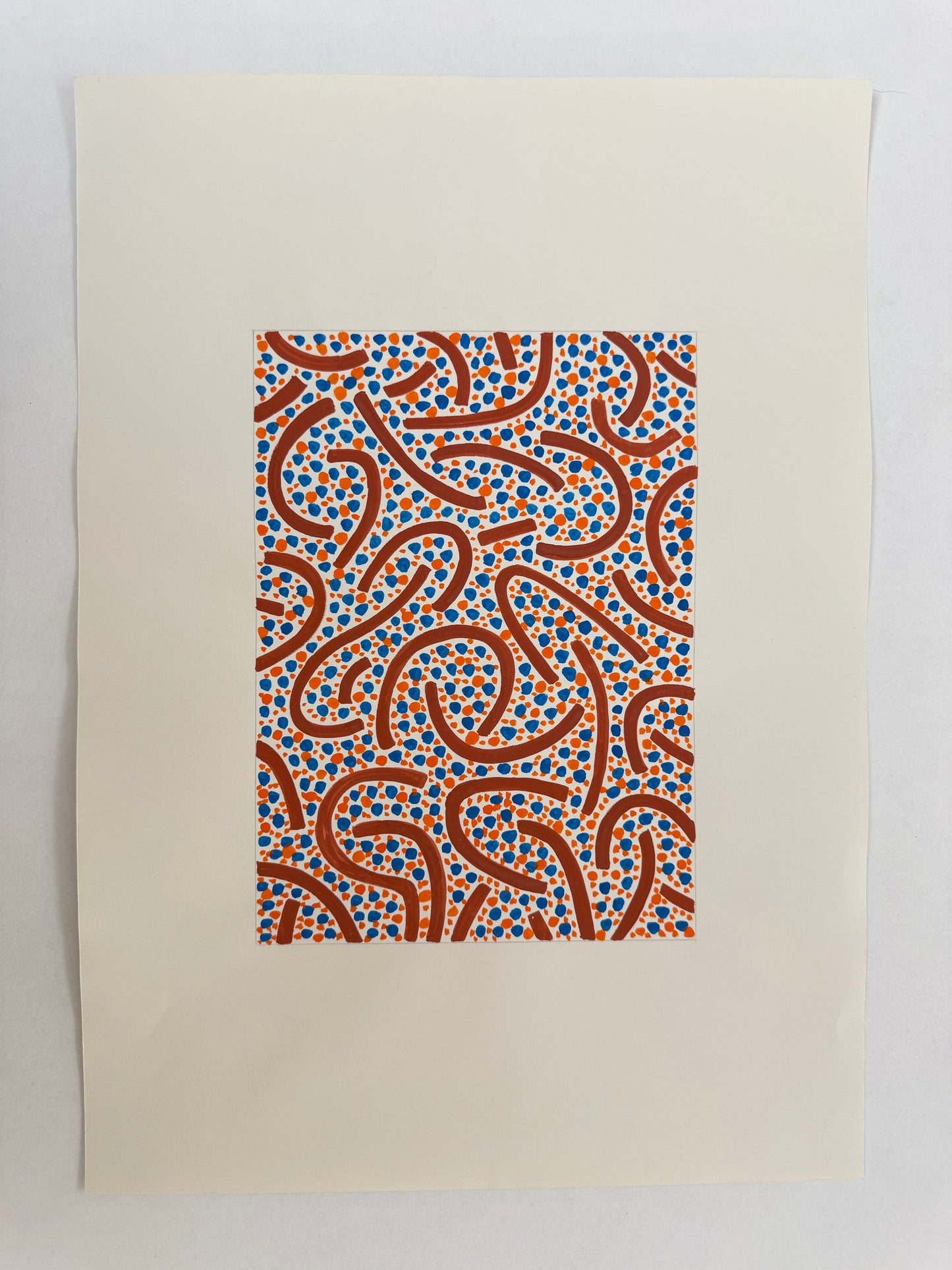 Pointillist Ink on Paper Original Artwork No.34 - ARTHUR ALLAN WILSON, Scottish | 1944-2024