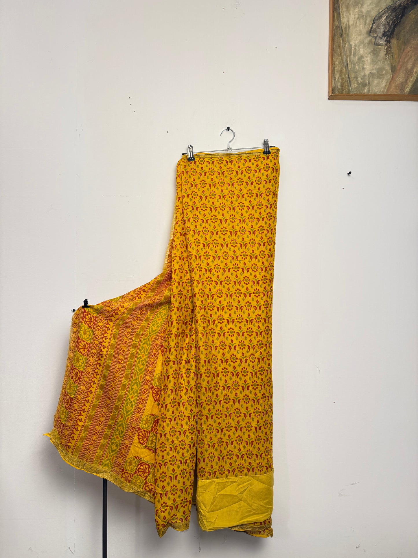 Vintage Pure Silk Saree Fabric