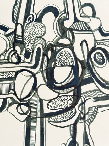 Monochromatic Original Artwork No.240 - ARTHUR ALLAN WILSON, Scottish | 1944-2024