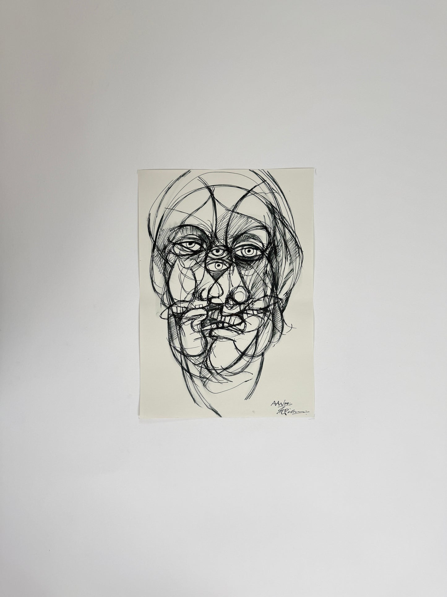 Monochromatic Original Artwork No.279 - ARTHUR ALLAN WILSON, Scottish | 1944-2024