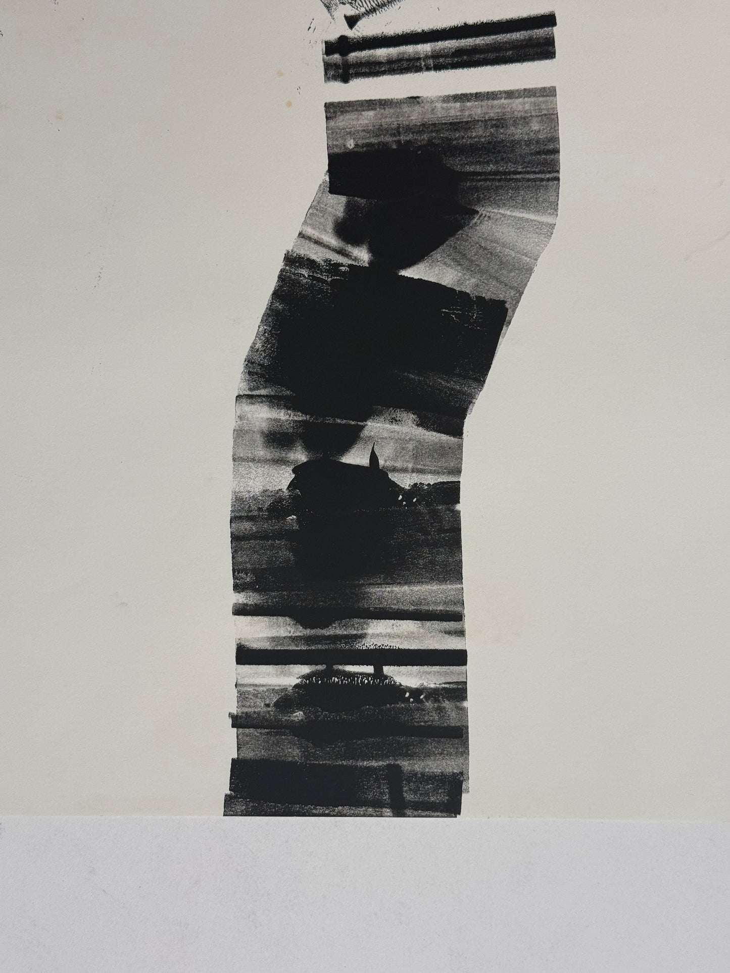 Monochromatic Original Artwork No.327 - ARTHUR ALLAN WILSON, Scottish | 1944-2024