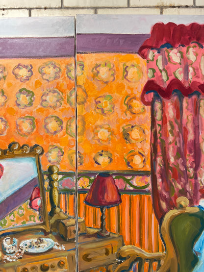 The Bedroom Triptych - ISOBEL COLVILLE Scottish | 1935 - 2025