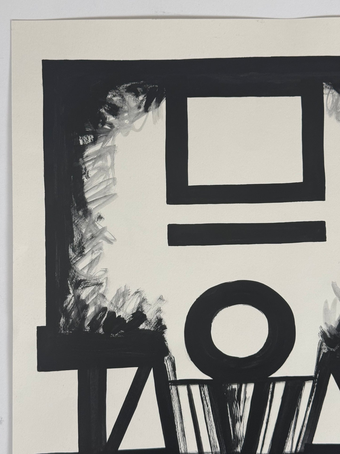 Monochromatic Original Artwork No.308- ARTHUR ALLAN WILSON, Scottish | 1944-2024