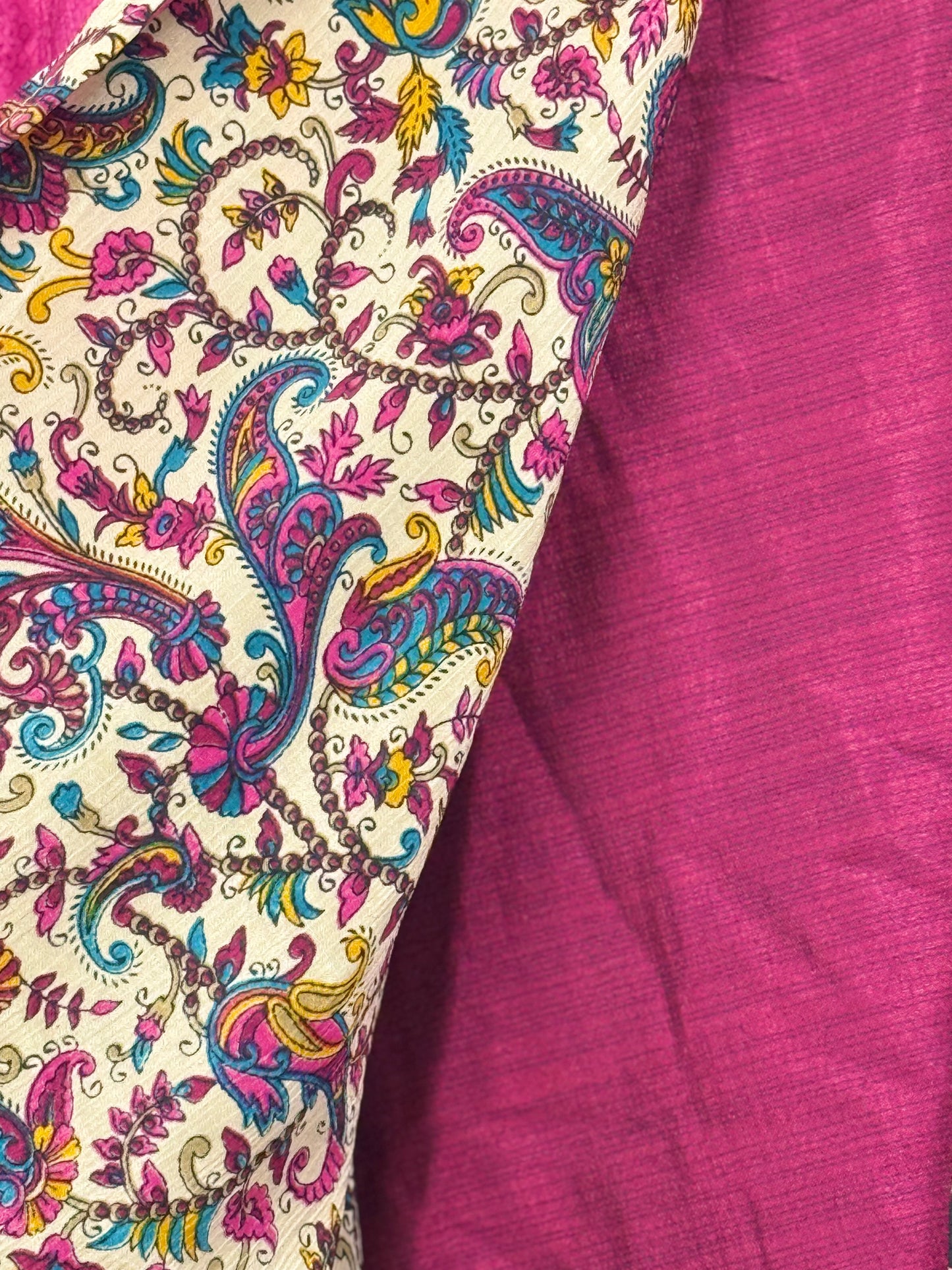 Vintage Saree Silk Wrap Skirt
