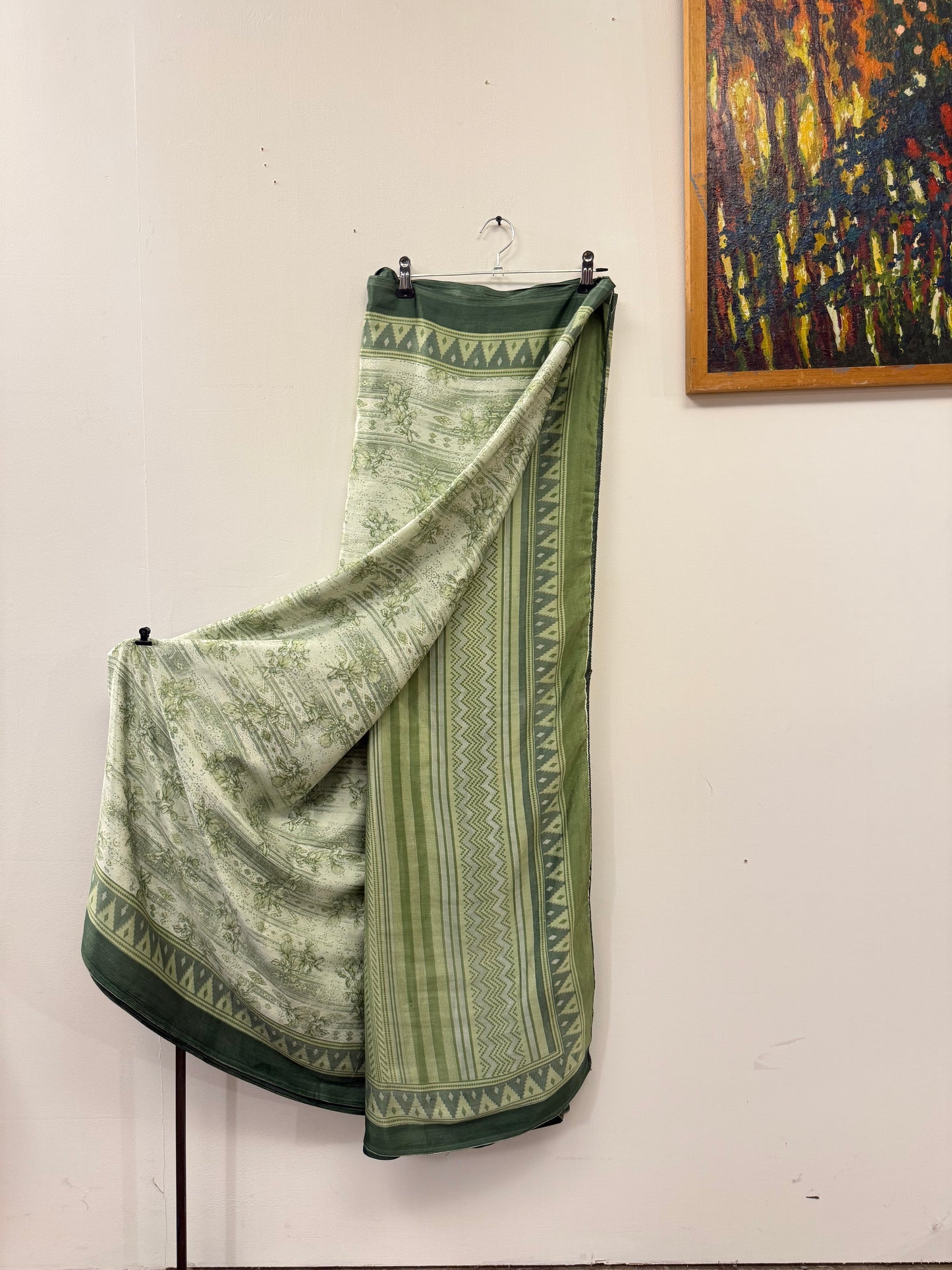 Vintage Pure Silk Saree Fabric