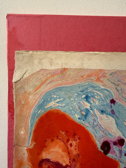 Marbled Abstract George & Dragon - Patricia Arnett NDD DFA | English, 1923-2022