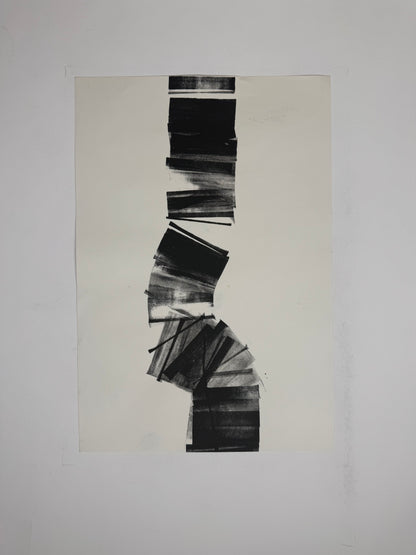 Monochromatic Original Artwork No.328 - ARTHUR ALLAN WILSON, Scottish | 1944-2024