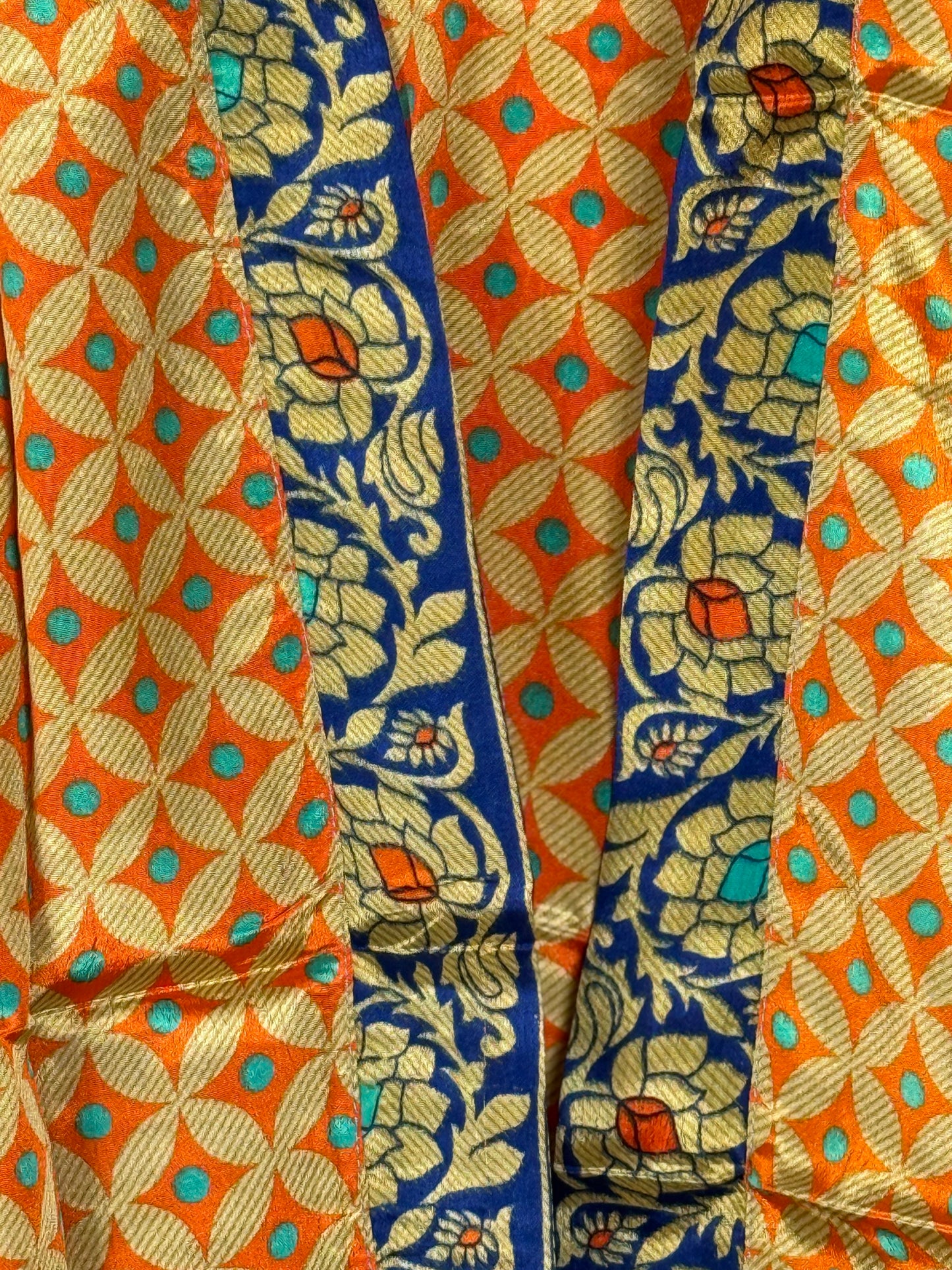 Vintage Saree Silk Shrug Blouse