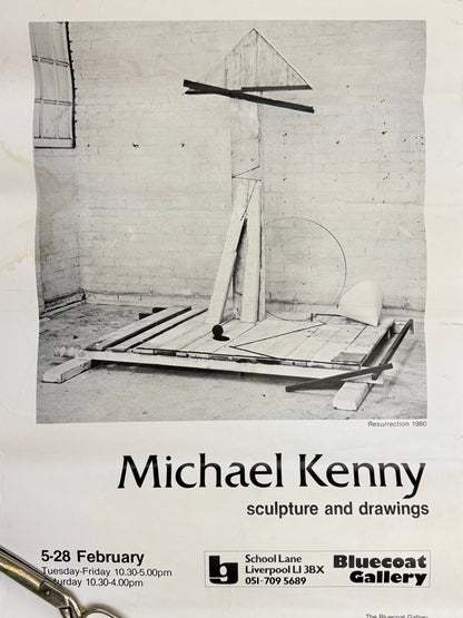 MICHAEL KENNY sculpture and drawings, Bluecoat Gallery | Art Poster