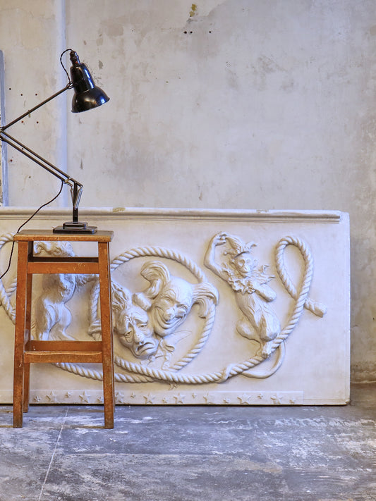 Large Plaster “Comedy & Tragedy” Theatre Panels