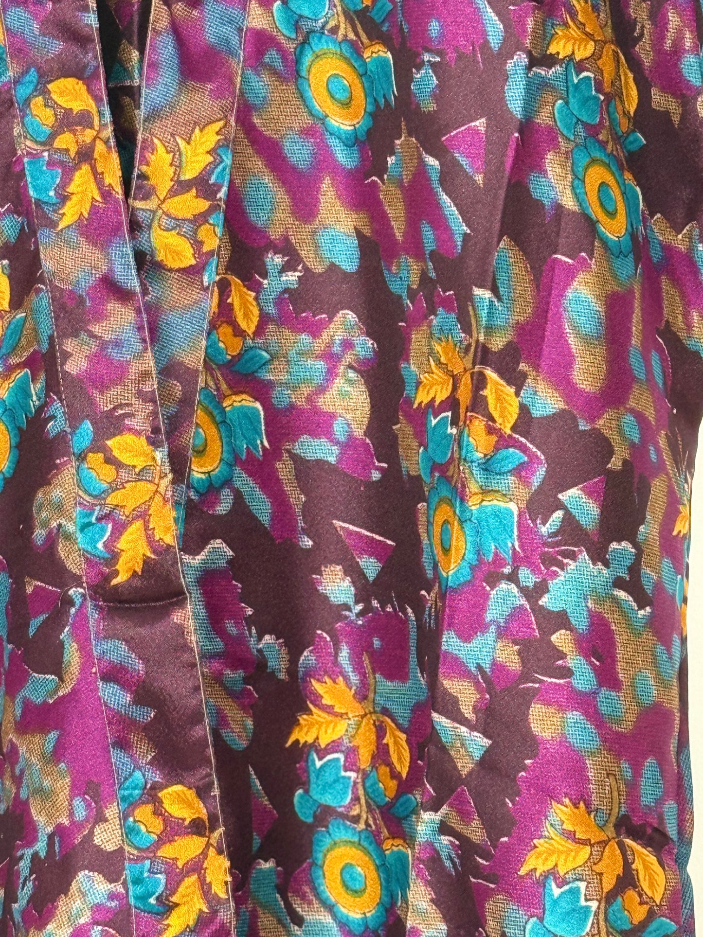 Vintage Saree Silk Trousers & Shirt Co-ordinated Set