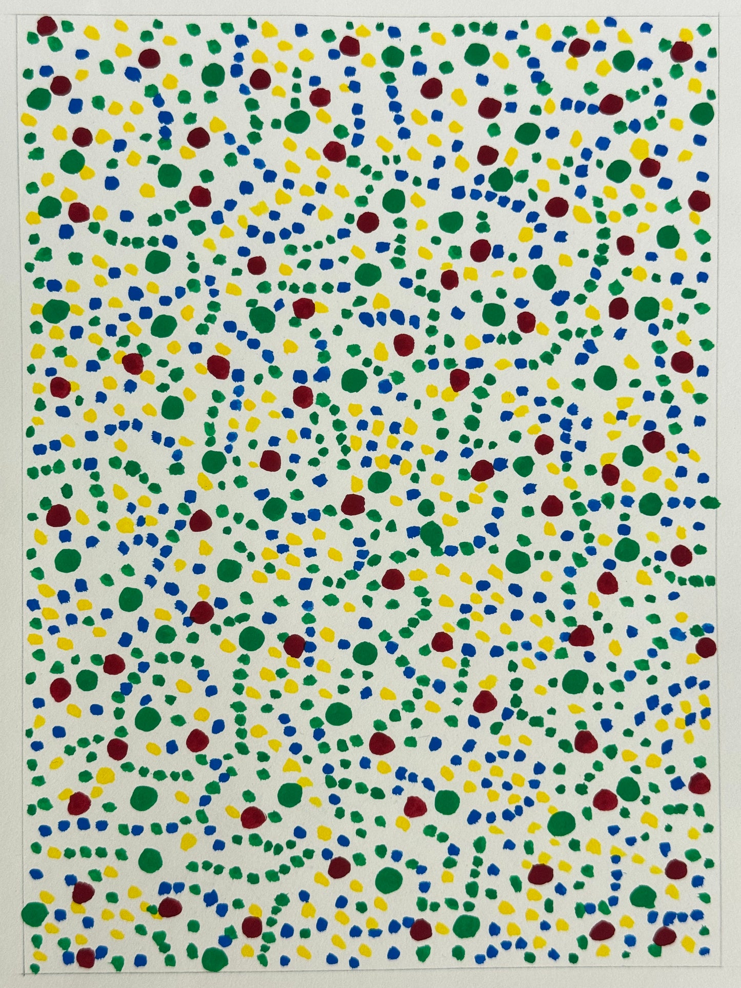 Pointillist Ink on Paper Original Artwork No.12 - ARTHUR ALLAN WILSON, Scottish | 1944-2024