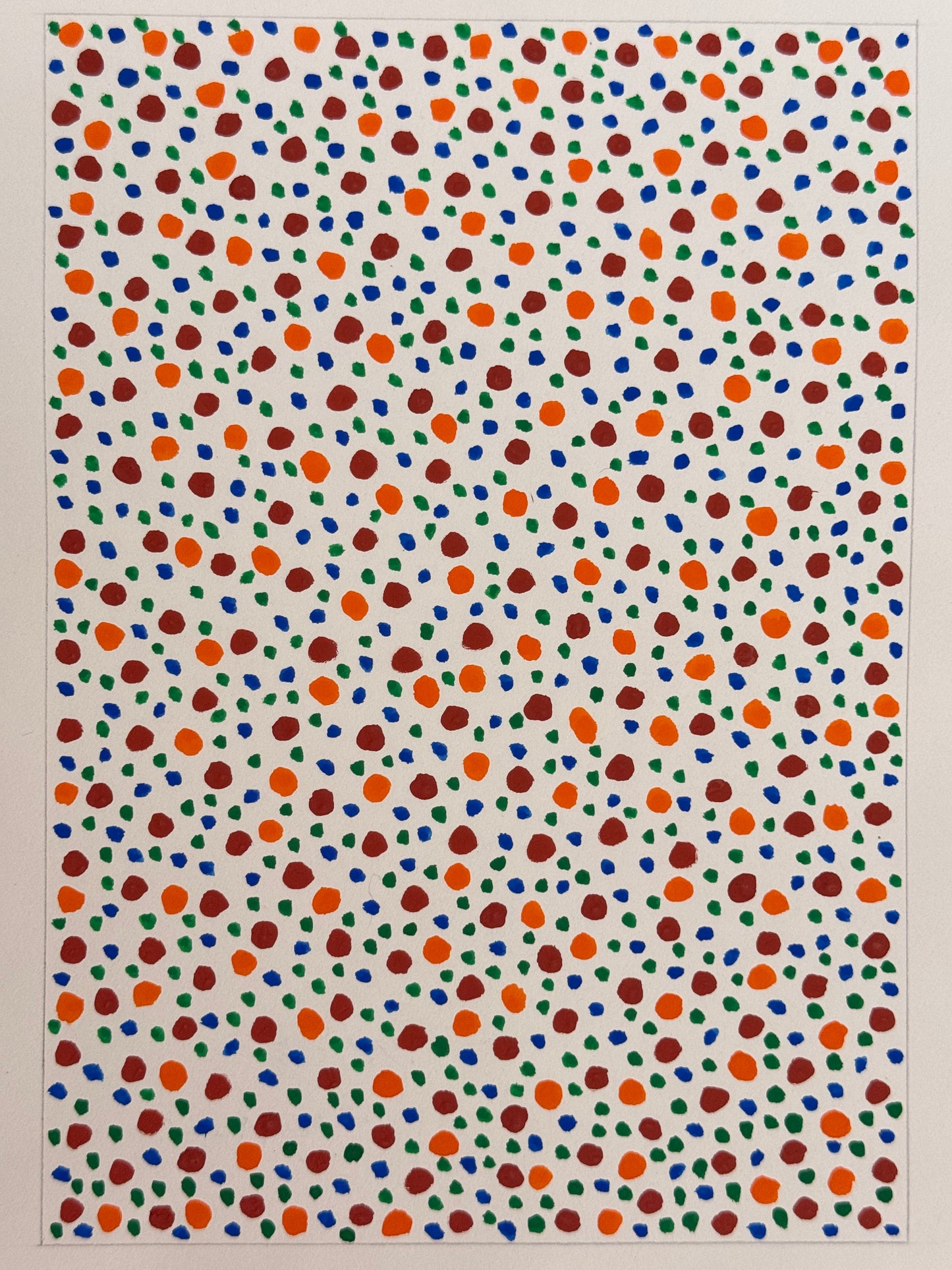 Pointillist Ink on Paper Original Artwork No.33 - ARTHUR ALLAN WILSON, Scottish | 1944-2024