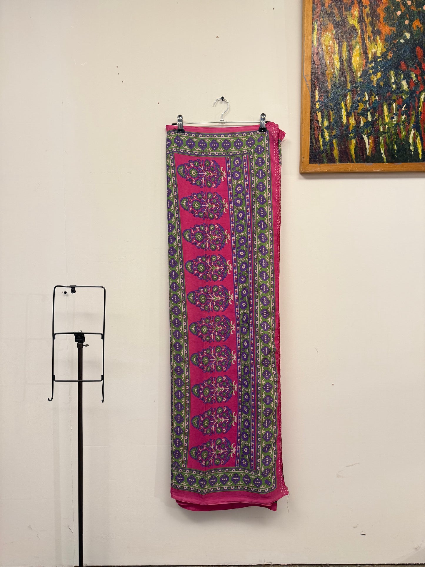 Vintage Pure Silk Saree Fabric