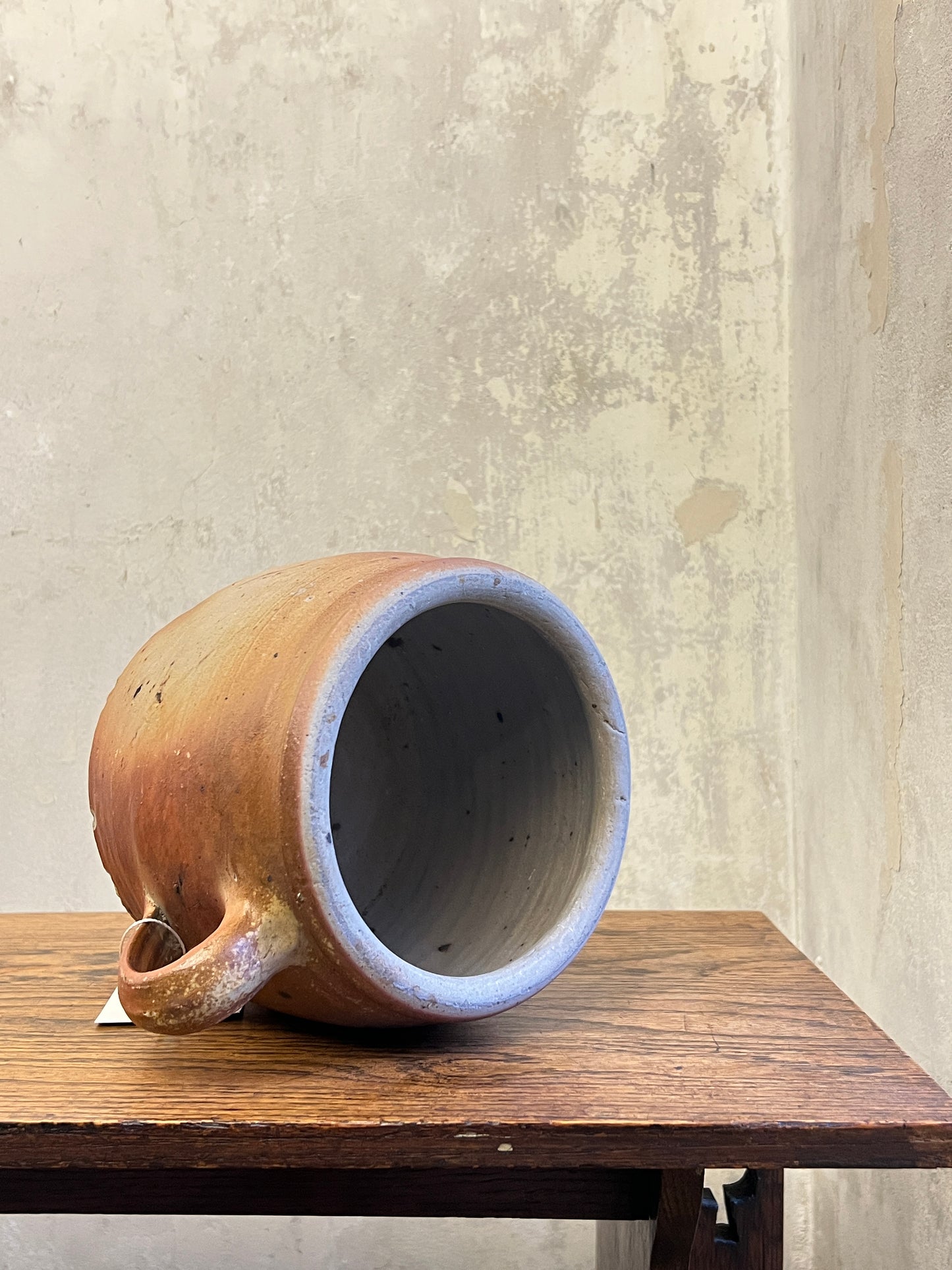 19thC French Stoneware Confit Pot - Medium